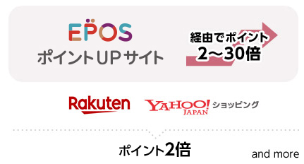 EPOSNet|CgAbvTCg ܂}[PbgoRŃ|Cg2`30{ Rakuten Yahoo japanVbsO |Cg2{ and more