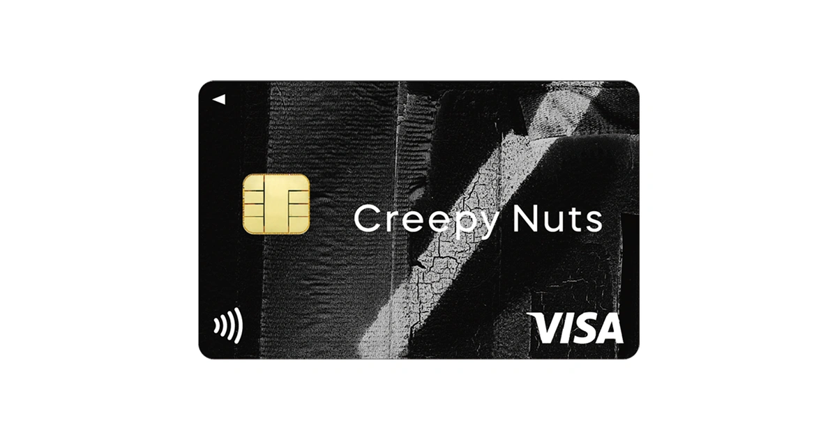 Creepy Nutsエポスカード｜年会費無料のクレジットカードはエポスカード