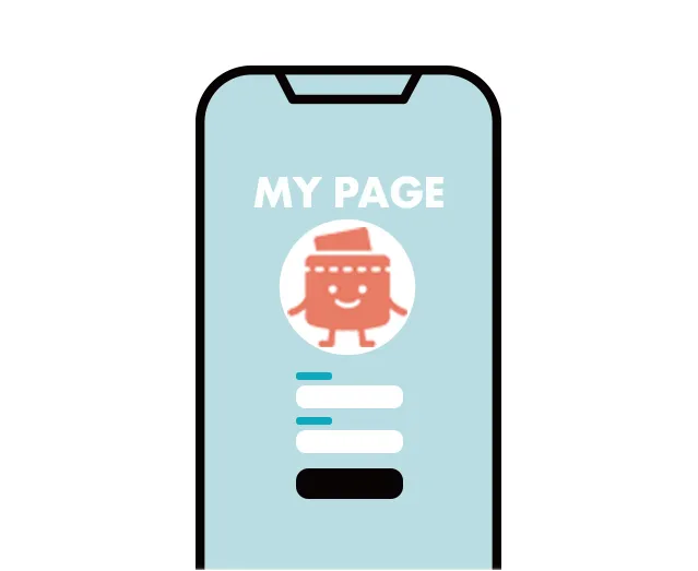 スマホのイラスト