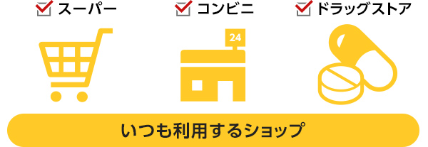 選べるポイントアップショップ クレジットカードはエポスカード